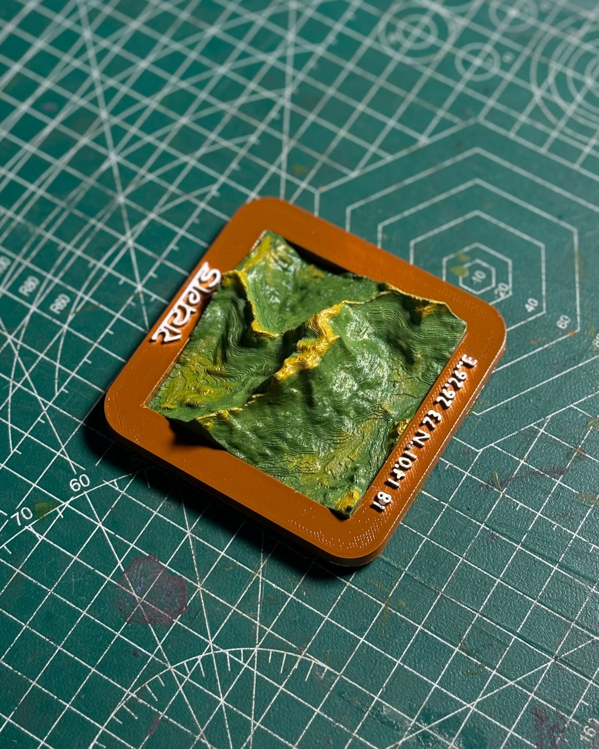 Raigad Terrain Fridge Magnet