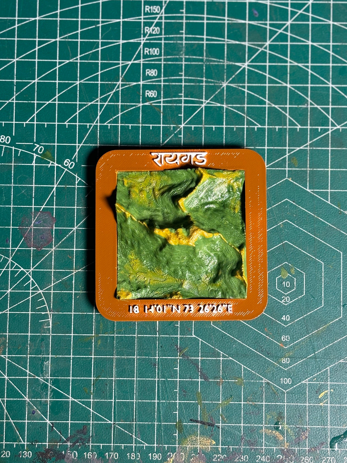 Raigad Terrain Fridge Magnet
